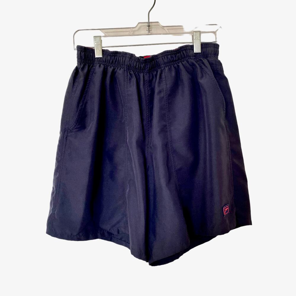 Speedo Men’s Swim Shorts Trunks Elastic Waist Dark Blue Size Medium
